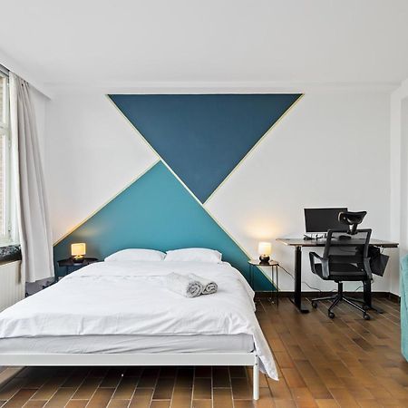Cozy Antwerp - Cityview Studio Free Parking ภายนอก รูปภาพ
