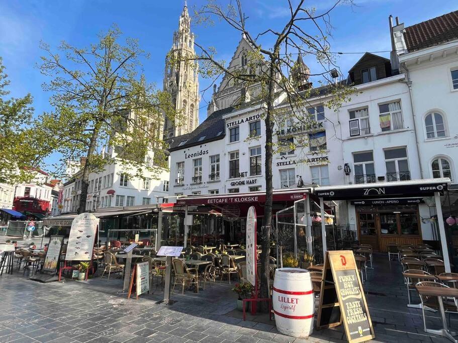 Cozy Antwerp - Cityview Studio Free Parking ภายนอก รูปภาพ