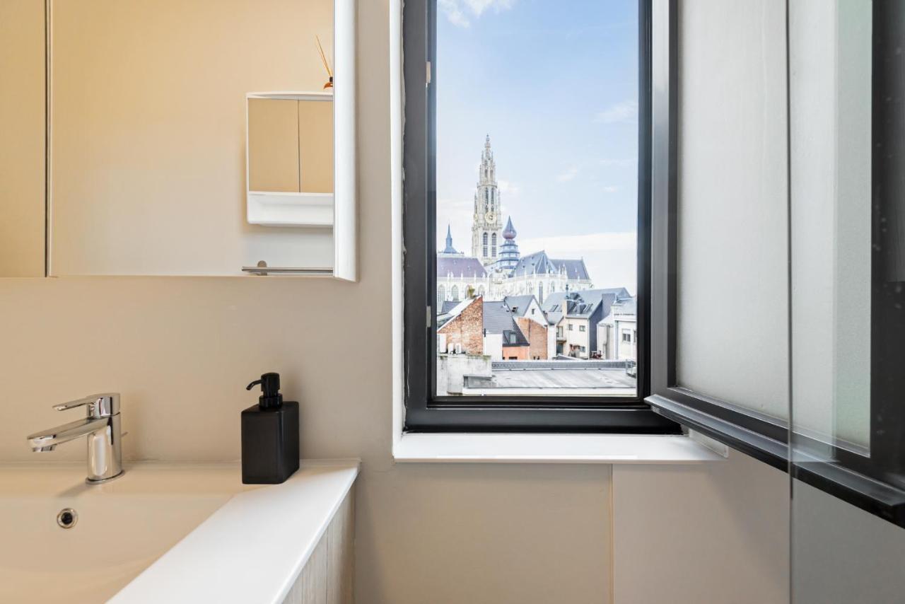Cozy Antwerp - Cityview Studio Free Parking ภายนอก รูปภาพ